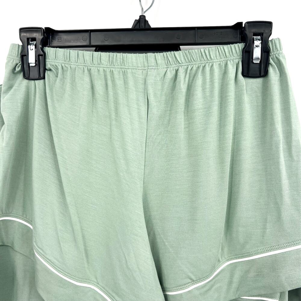 EBERJEY Gisele Relaxed Shorts PJ Set XS Eucalyptus Green TENCEL Modal NWT - Picture 9 of 13